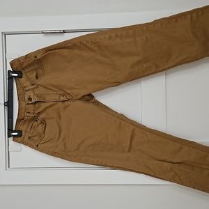 Men's Levi tan jeans